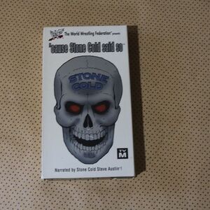 WWE Cause Stone Cold Said So VHS